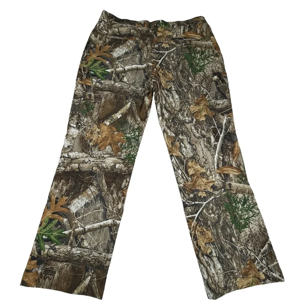 Magellan Outdoors Realtree Men's Cargo Pants XL Performance Hunting Adjust Waist